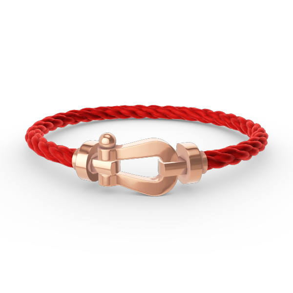 ¡®Lume Jewelry¡¯FORCE LARGE HORSESHOE NO DIAMOND BRACELET ROSE GOLD