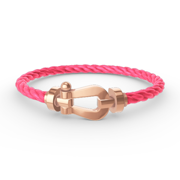¡®Lume Jewelry¡¯FORCE LARGE HORSESHOE NO DIAMOND BRACELET ROSE GOLD