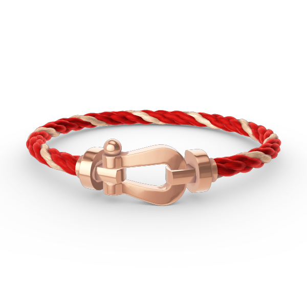 ¡®Lume Jewelry¡¯FORCE LARGE HORSESHOE NO DIAMOND BRACELET ROSE GOLD