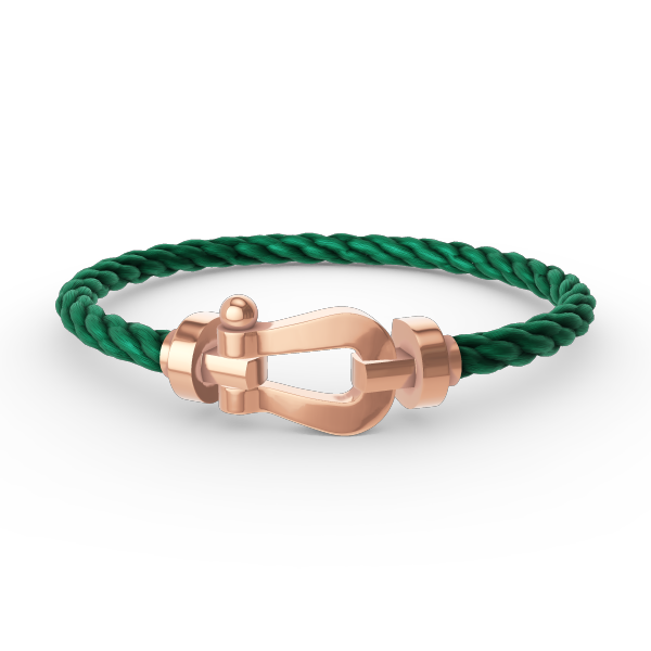 ¡®Lume Jewelry¡¯FORCE LARGE HORSESHOE NO DIAMOND BRACELET ROSE GOLD