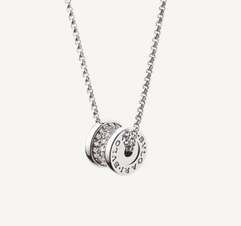 [Lume Jewelry]ZERO 1 SILVER DIAMOND NECKLACE