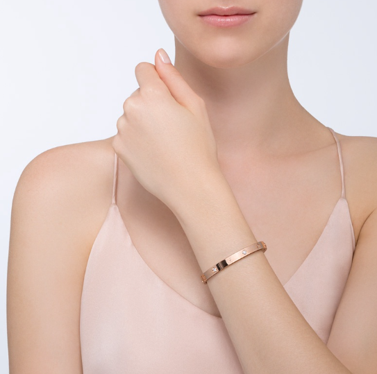 ¡®Lume Jewelry¡¯LOVE BRACELET 6.1MM 4 DIAMONDS