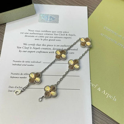 [Lume Jewelry]New  CLOVER 5 MOTIF LASER BRACELET COLLECTION