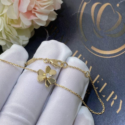 ¡®Lume Jewelry¡¯FRIVOLE GOLD FLOWER BRACELET