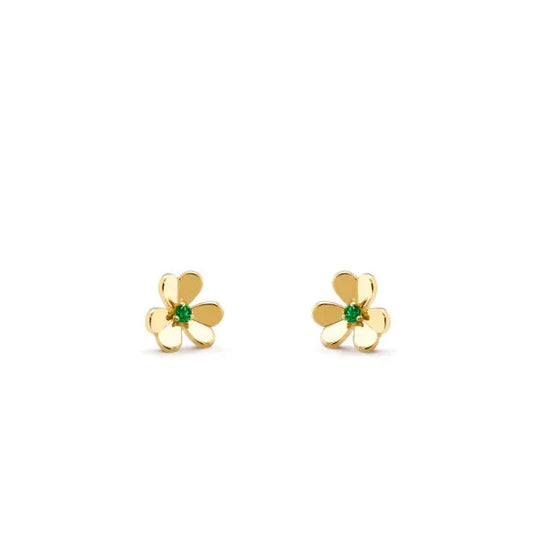 ¡®Lume Jewelry¡¯FRIVOLE  FLOWER MALACHITE EARRINGS