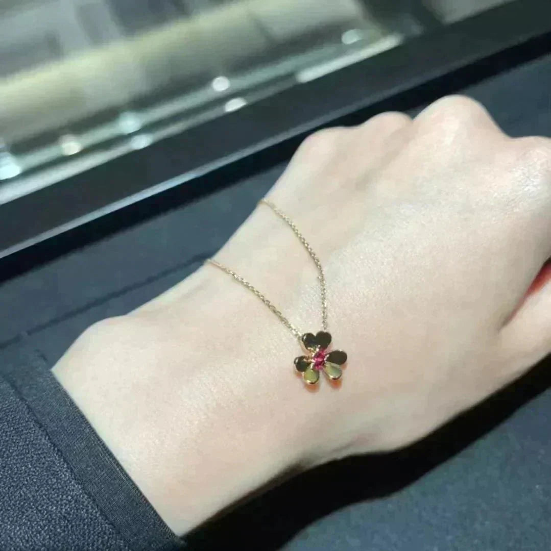 ¡®Lume Jewelry¡¯FRIVOLE GOLD FLOWER NECKLACE