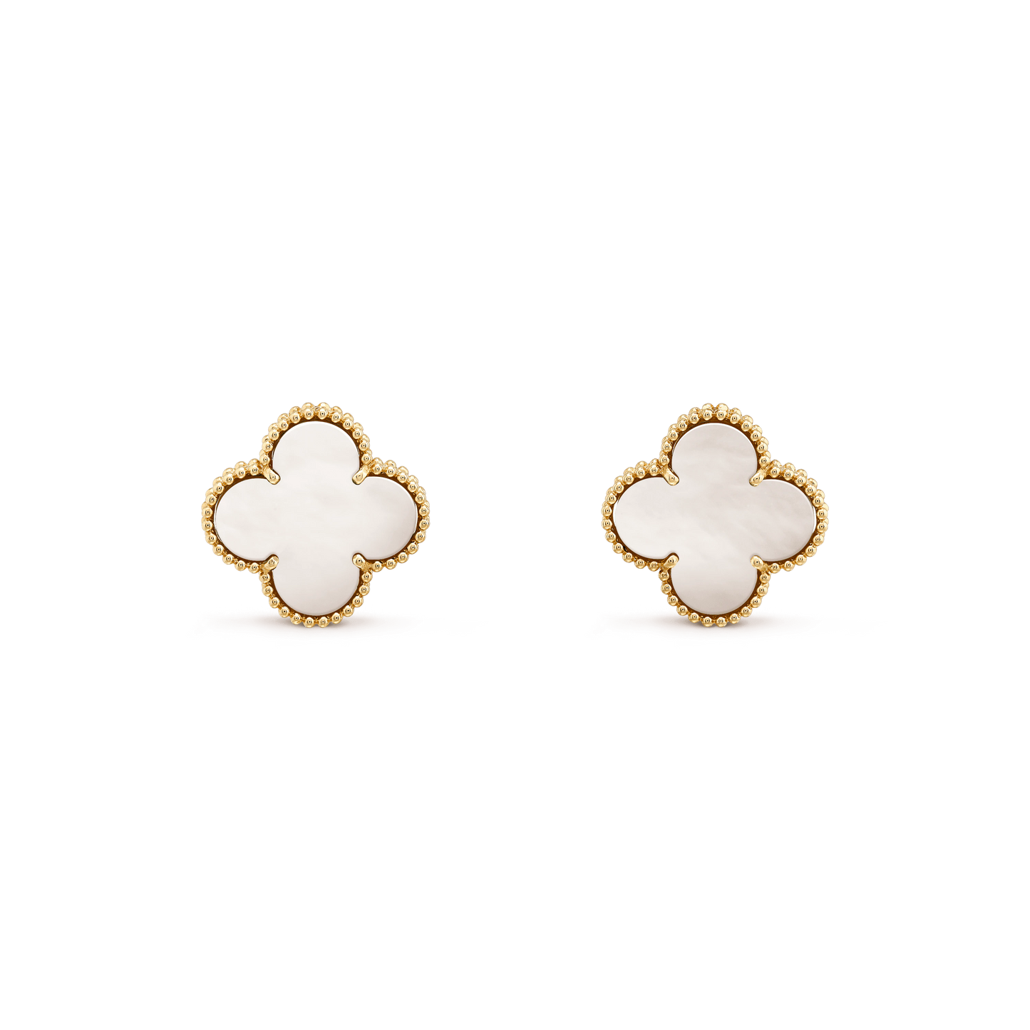 ¡®Lume Jewelry¡¯CLOVER MINI GOLD EARRINGS