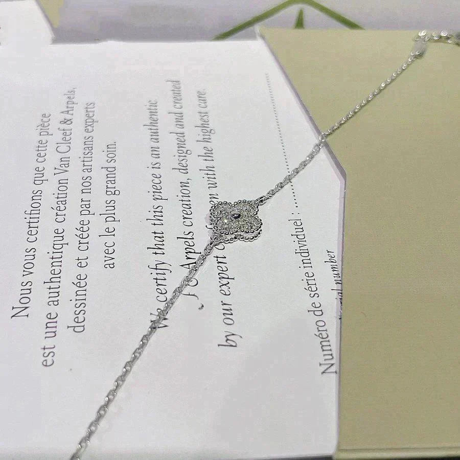 ¡®Lume Jewelry¡¯CLOVER  SINGLE FLOWER BRACELET SILVER