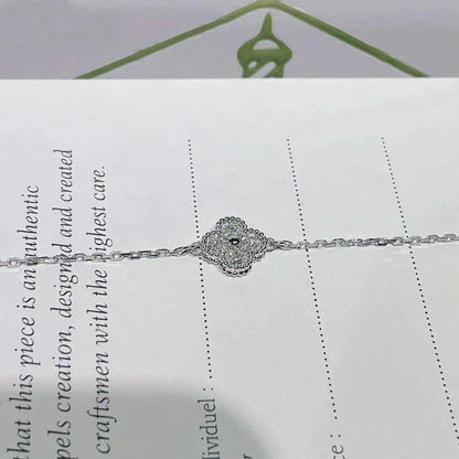 ¡®Lume Jewelry¡¯CLOVER  SINGLE FLOWER BRACELET SILVER