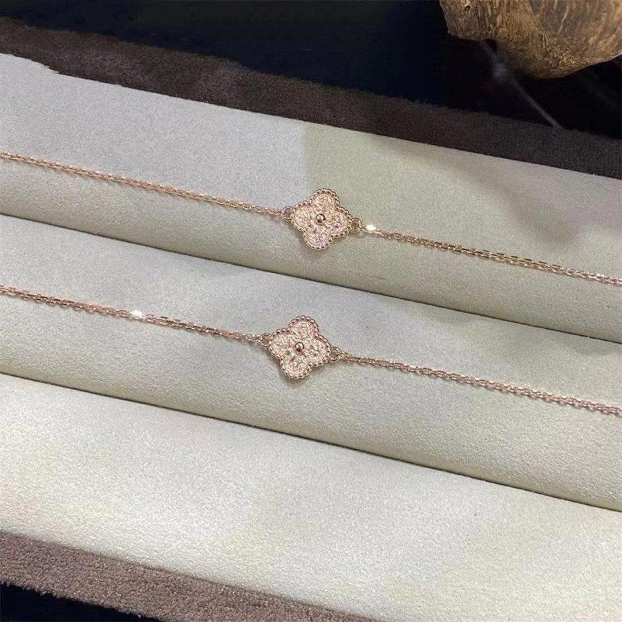 ¡®Lume Jewelry¡¯CLOVER SINGLE FLOWER BRACELET