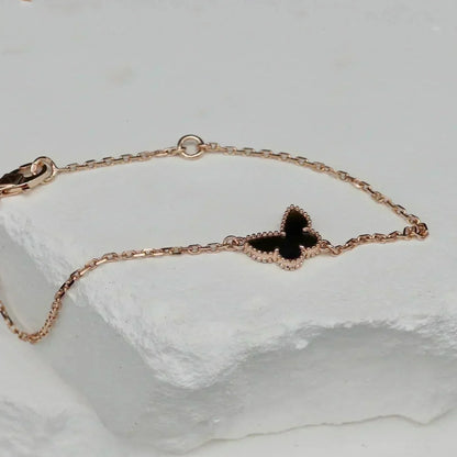 ¡®Lume Jewelry¡¯BUTTERFLY ONYX  BUTTERFLY BRACELET