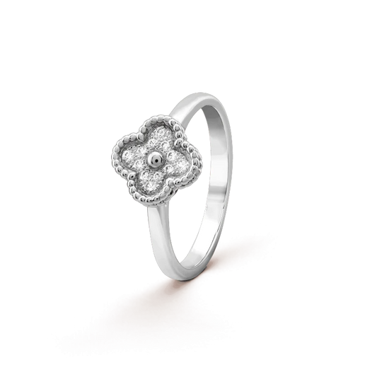 ¡®Lume Jewelry¡¯CLOVER DIAMOND RING