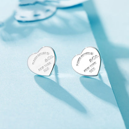 [Lume Jewelry]RETURN TO TIF LOVE SILVER EARRINGS
