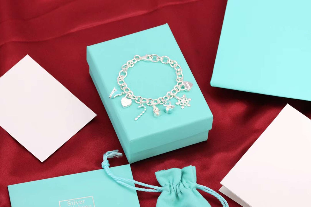 [Lume Jewelry]CHRISTMAS SILVER BRACELET