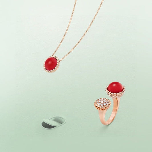 ¡®Lume Jewelry¡¯PERLEE COULEURS DIAMOND ROSE GOLD BETWEEN THE FINGER RING