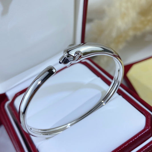 ¡®Lume Jewelry¡¯PANTHERE SILVER OPEN BRACELET